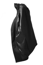 画像をギャラリービューアに読み込む, A.F ARTEFACT "COMBINED" DOUBLE BREASTED WOOL COAT (BLACK)