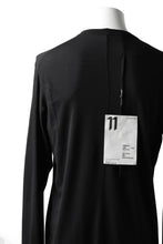 画像をギャラリービューアに読み込む, 11 BY BORIS BIDJAN SABERI LONG SLEEVE "LS1B-F-1101" (BLACK DYE)