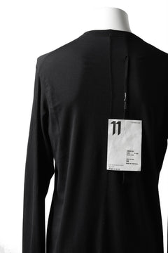 画像をギャラリービューアに読み込む, 11 BY BORIS BIDJAN SABERI LONG SLEEVE "LS1B-F-1101" (BLACK DYE)