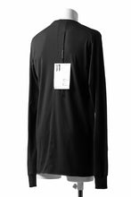 画像をギャラリービューアに読み込む, 11 BY BORIS BIDJAN SABERI LONG SLEEVE "LS1B-F-1101" (BLACK DYE)
