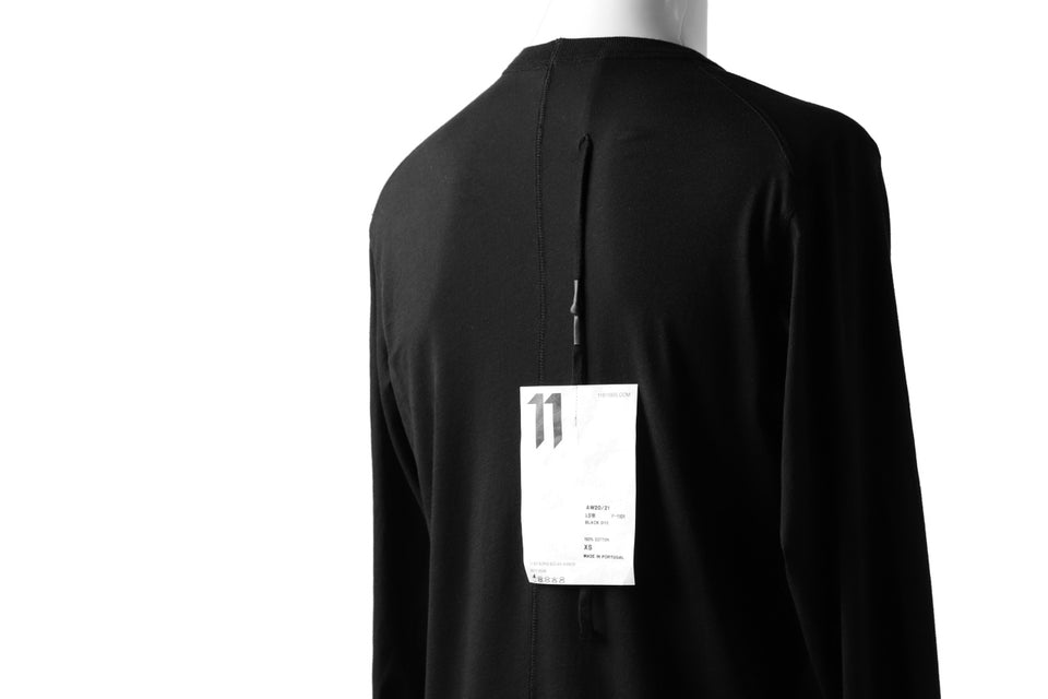 画像をギャラリービューアに読み込む, 11 BY BORIS BIDJAN SABERI LONG SLEEVE "LS1B-F-1101" (BLACK DYE)