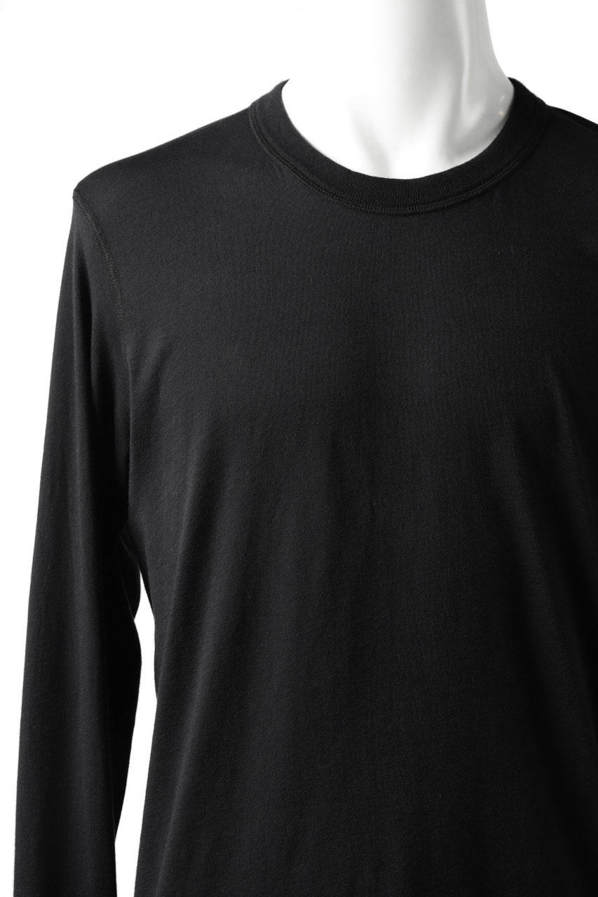 画像をギャラリービューアに読み込む, 11 BY BORIS BIDJAN SABERI LONG SLEEVE "LS1B-F-1101" (BLACK DYE)