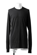 画像をギャラリービューアに読み込む, 11 BY BORIS BIDJAN SABERI LONG SLEEVE "LS1B-F-1101" (BLACK DYE)