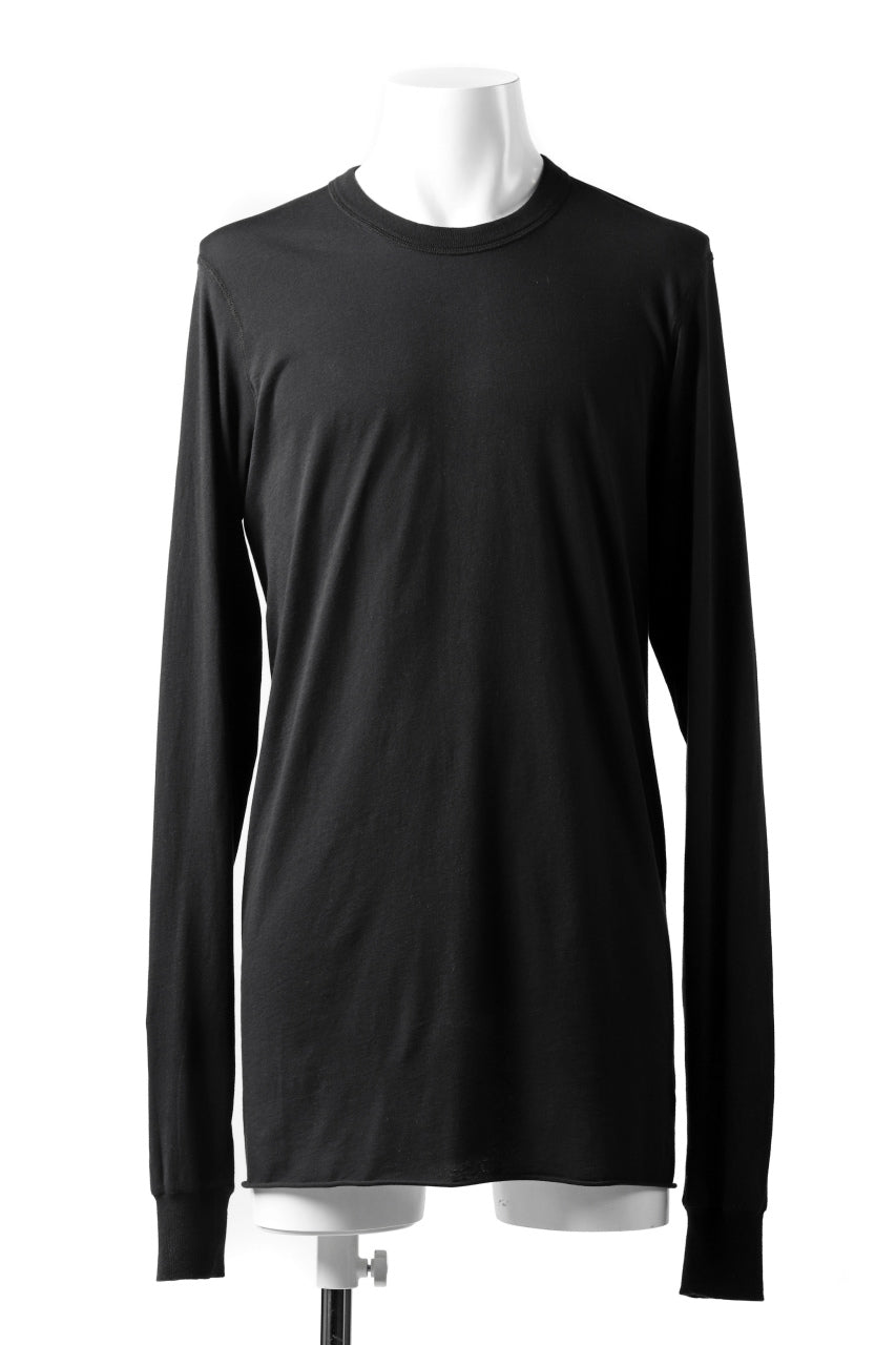 画像をギャラリービューアに読み込む, 11 BY BORIS BIDJAN SABERI LONG SLEEVE "LS1B-F-1101" (BLACK DYE)