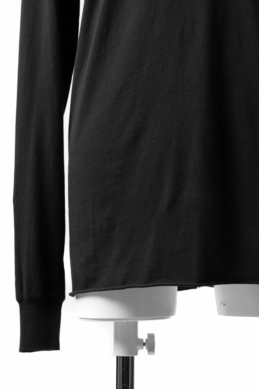 画像をギャラリービューアに読み込む, 11 BY BORIS BIDJAN SABERI LONG SLEEVE "LS1B-F-1101" (BLACK DYE)
