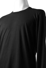 画像をギャラリービューアに読み込む, 11 BY BORIS BIDJAN SABERI LONG SLEEVE "LS1B-F-1101" (BLACK DYE)