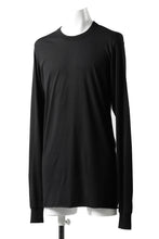 画像をギャラリービューアに読み込む, 11 BY BORIS BIDJAN SABERI LONG SLEEVE "LS1B-F-1101" (BLACK DYE)