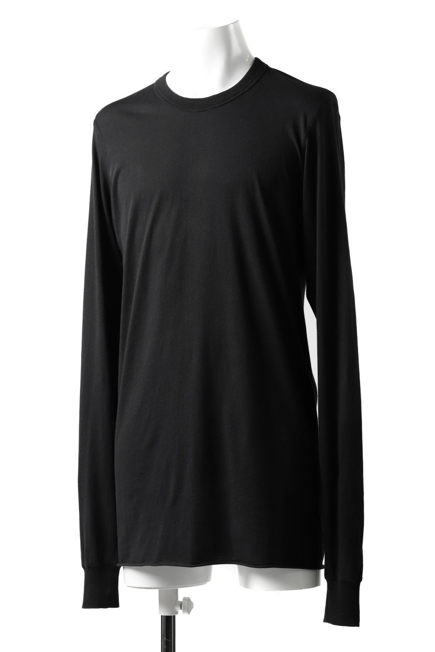 画像をギャラリービューアに読み込む, 11 BY BORIS BIDJAN SABERI LONG SLEEVE "LS1B-F-1101" (BLACK DYE)