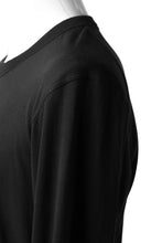 画像をギャラリービューアに読み込む, 11 BY BORIS BIDJAN SABERI LONG SLEEVE "LS1B-F-1101" (BLACK DYE)