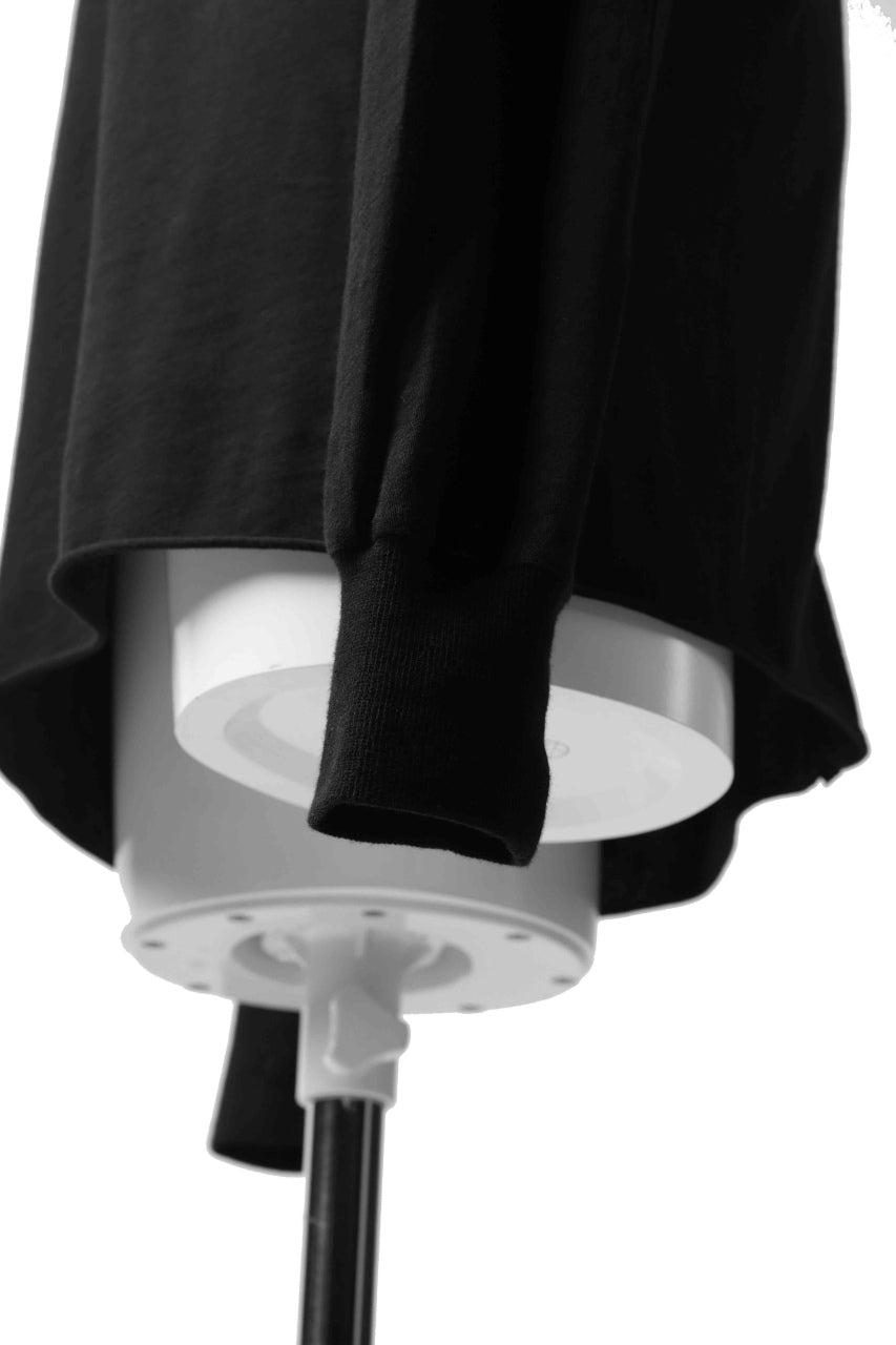 画像をギャラリービューアに読み込む, 11 BY BORIS BIDJAN SABERI LONG SLEEVE "LS1B-F-1101" (BLACK DYE)