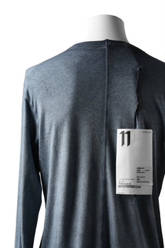 Load image into Gallery viewer, 11 BY BORIS BIDJAN SABERI LONG SLEEVE "LS1B-F-1101" (SYNTH BLUE)