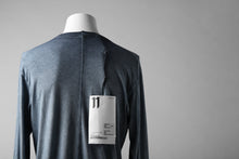 Load image into Gallery viewer, 11 BY BORIS BIDJAN SABERI LONG SLEEVE "LS1B-F-1101" (SYNTH BLUE)