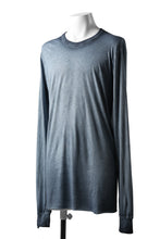 Load image into Gallery viewer, 11 BY BORIS BIDJAN SABERI LONG SLEEVE "LS1B-F-1101" (SYNTH BLUE)