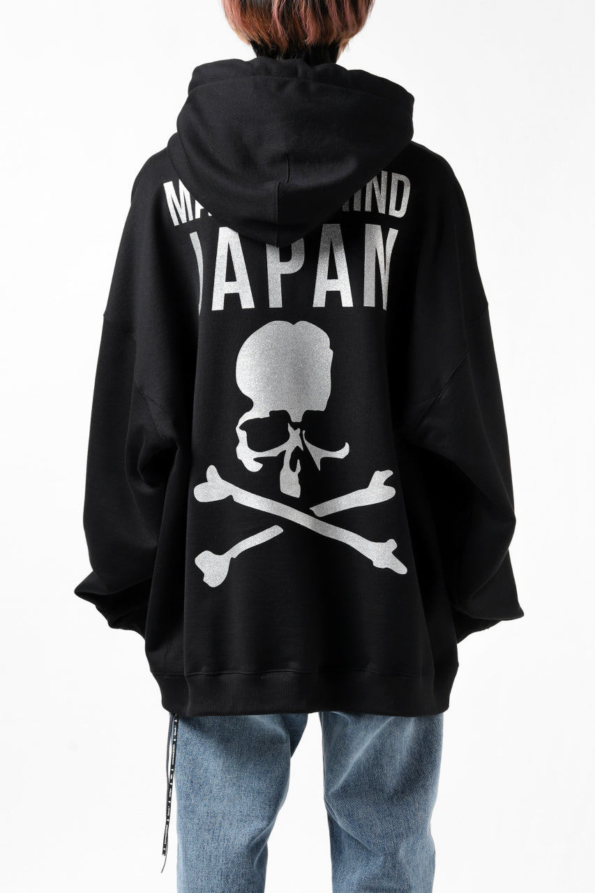 Load image into Gallery viewer, mastermind JAPAN SWEAT HOODIE / GLITTER LOGO (BLACK)