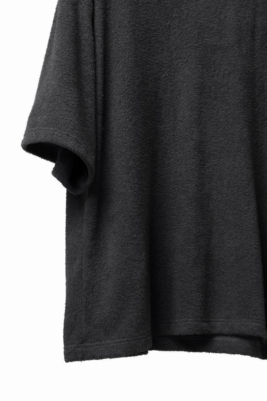 画像をギャラリービューアに読み込む, DEFORMATER.® OVER SIZED TOPS / DOUBLE SIDED SOFT PILE (CHARCOAL)