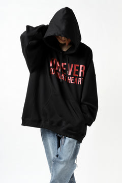 Load image into Gallery viewer, mastermind JAPAN SWEAT HOODIE / GLITTER LOGO (BLACK)