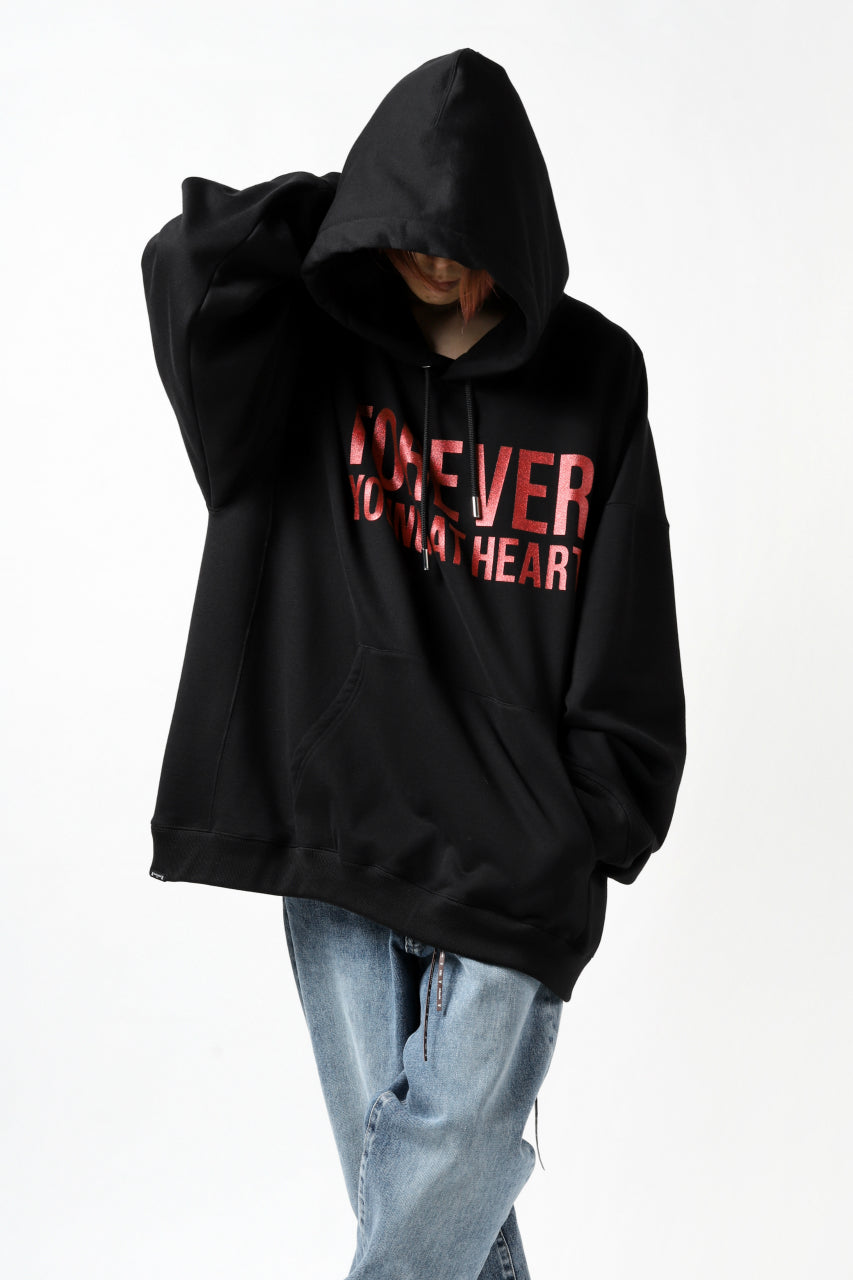 Load image into Gallery viewer, mastermind JAPAN SWEAT HOODIE / GLITTER LOGO (BLACK)