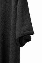 Load image into Gallery viewer, DEFORMATER.® BOMBER-HOODIE JACKET / SWEAT+WAFFLE JERSEY (BLACK)