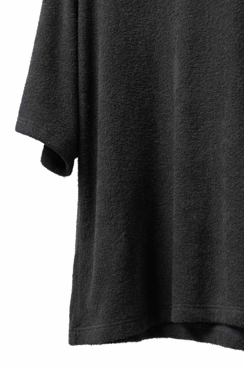 Load image into Gallery viewer, DEFORMATER.® BOMBER-HOODIE JACKET / SWEAT+WAFFLE JERSEY (BLACK)