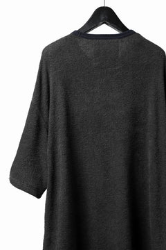Load image into Gallery viewer, DEFORMATER.® BOMBER-HOODIE JACKET / SWEAT+WAFFLE JERSEY (BLACK)