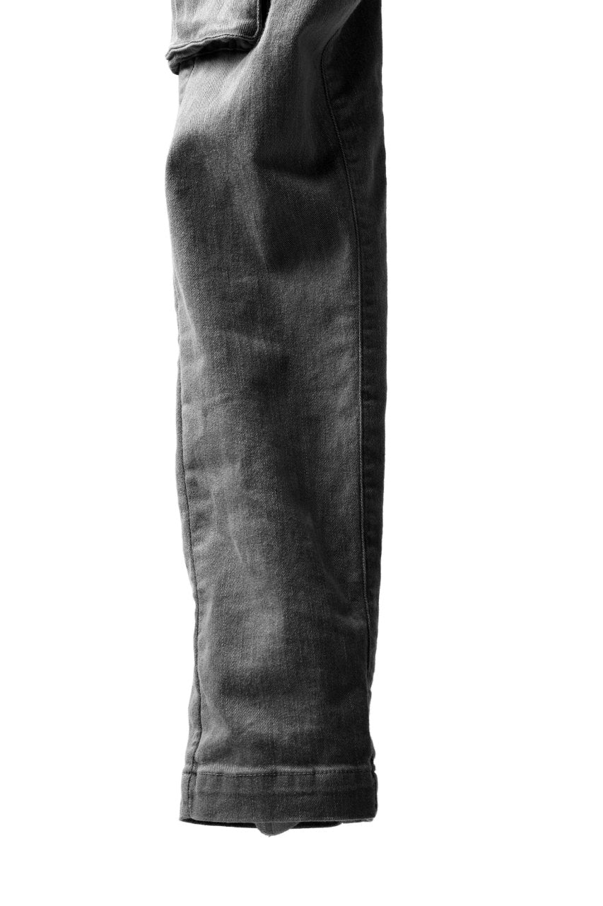 画像をギャラリービューアに読み込む, 11 BY BORIS BIDJAN SABERI CARGO POCKET PANT "P21B-F1451" (STRETCH DENIM / USED GREY)