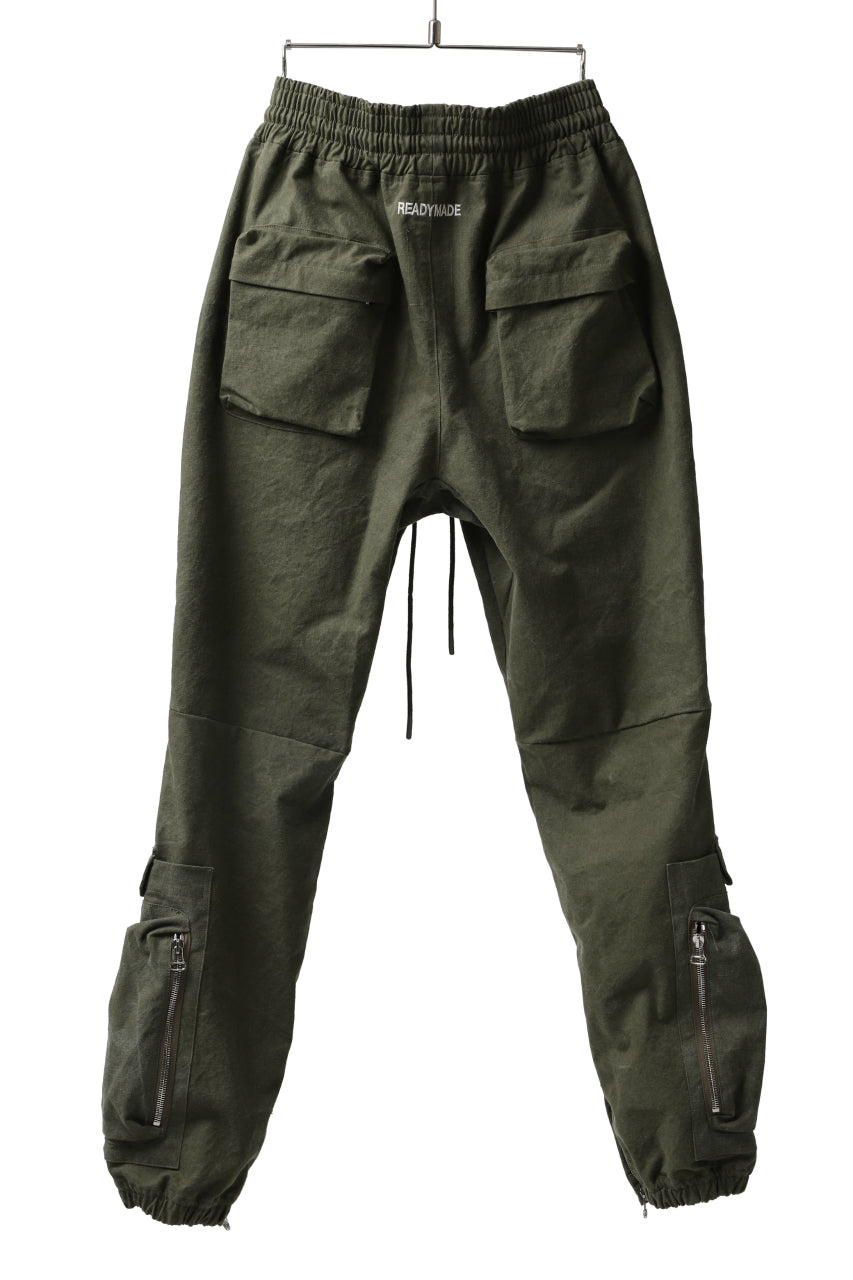 画像をギャラリービューアに読み込む, READYMADE CARGO PANTS (KHAKI GREEN #G)