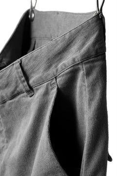 画像をギャラリービューアに読み込む, 11 BY BORIS BIDJAN SABERI CARGO POCKET PANT "P21B-F1451" (STRETCH DENIM / USED GREY)