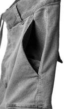 画像をギャラリービューアに読み込む, 11 BY BORIS BIDJAN SABERI CARGO POCKET PANT "P21B-F1451" (STRETCH DENIM / USED GREY)