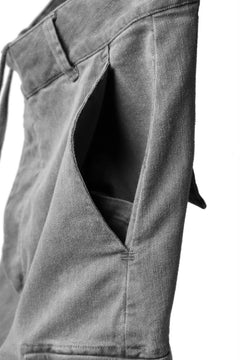 画像をギャラリービューアに読み込む, 11 BY BORIS BIDJAN SABERI CARGO POCKET PANT "P21B-F1451" (STRETCH DENIM / USED GREY)