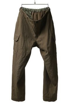 画像をギャラリービューアに読み込む, COLINA BDU PANTS / WASHABLE WOOL GABARDINE (OLIVE KHAKI)