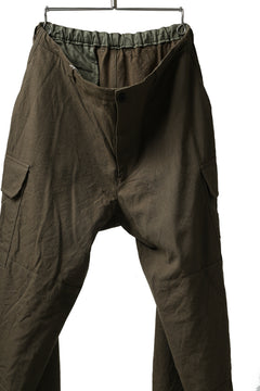画像をギャラリービューアに読み込む, COLINA BDU PANTS / WASHABLE WOOL GABARDINE (OLIVE KHAKI)