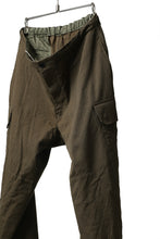 画像をギャラリービューアに読み込む, COLINA BDU PANTS / WASHABLE WOOL GABARDINE (OLIVE KHAKI)