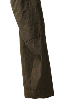 画像をギャラリービューアに読み込む, COLINA BDU PANTS / WASHABLE WOOL GABARDINE (OLIVE KHAKI)
