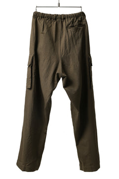 画像をギャラリービューアに読み込む, COLINA BDU PANTS / WASHABLE WOOL GABARDINE (OLIVE KHAKI)