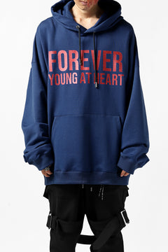 Load image into Gallery viewer, mastermind JAPAN SWEAT HOODIE / GLITTER LOGO (NAVY)