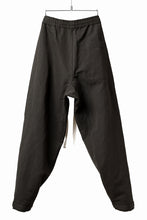 画像をギャラリービューアに読み込む, KLASICA GARNER WIDE STRING PANTS / TRI UNION HIGH DENSITY GABARDINE (MILITARY)
