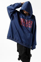 Load image into Gallery viewer, mastermind JAPAN SWEAT HOODIE / GLITTER LOGO (NAVY)