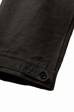 画像をギャラリービューアに読み込む, KLASICA GARNER WIDE STRING PANTS / TRI UNION HIGH DENSITY GABARDINE (MILITARY)