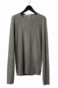 画像をギャラリービューアに読み込む, daub DYEING LONG SLEEVE CUTSEWN / C.JERSEY (TAUPE)