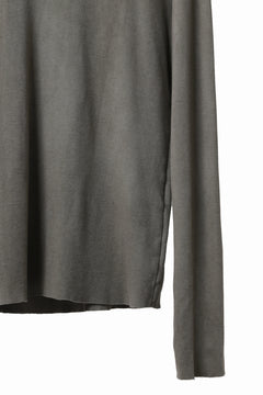 画像をギャラリービューアに読み込む, daub DYEING LONG SLEEVE CUTSEWN / C.JERSEY (TAUPE)