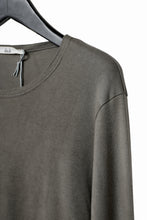 画像をギャラリービューアに読み込む, daub DYEING LONG SLEEVE CUTSEWN / C.JERSEY (TAUPE)