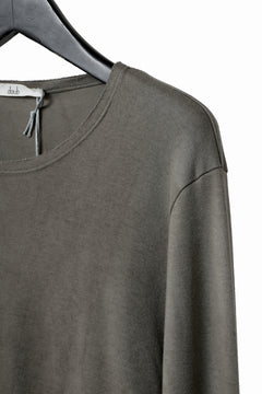 画像をギャラリービューアに読み込む, daub DYEING LONG SLEEVE CUTSEWN / C.JERSEY (TAUPE)