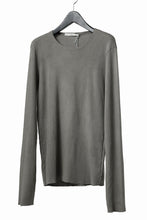 画像をギャラリービューアに読み込む, daub DYEING LONG SLEEVE CUTSEWN / C.JERSEY (TAUPE)