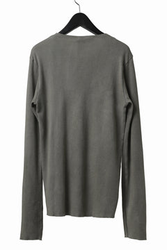 画像をギャラリービューアに読み込む, daub DYEING LONG SLEEVE CUTSEWN / C.JERSEY (TAUPE)