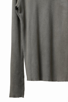 画像をギャラリービューアに読み込む, daub DYEING LONG SLEEVE CUTSEWN / C.JERSEY (TAUPE)
