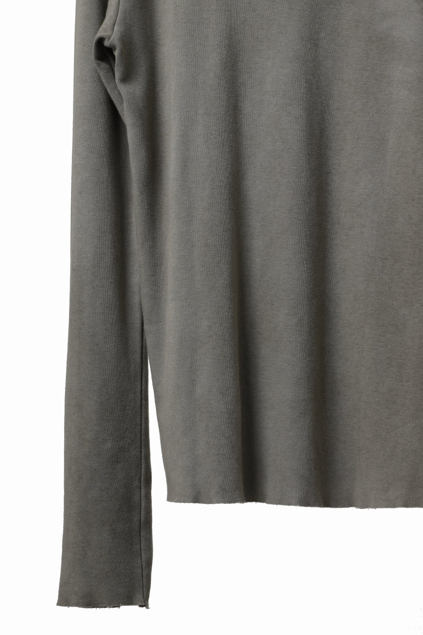 画像をギャラリービューアに読み込む, daub DYEING LONG SLEEVE CUTSEWN / C.JERSEY (TAUPE)
