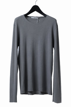 画像をギャラリービューアに読み込む, daub DYEING LONG SLEEVE CUTSEWN / C.JERSEY (GREY)