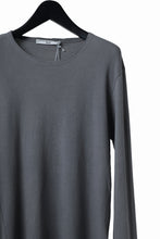画像をギャラリービューアに読み込む, daub DYEING LONG SLEEVE CUTSEWN / C.JERSEY (GREY)