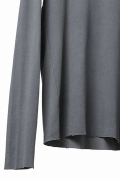 画像をギャラリービューアに読み込む, daub DYEING LONG SLEEVE CUTSEWN / C.JERSEY (GREY)