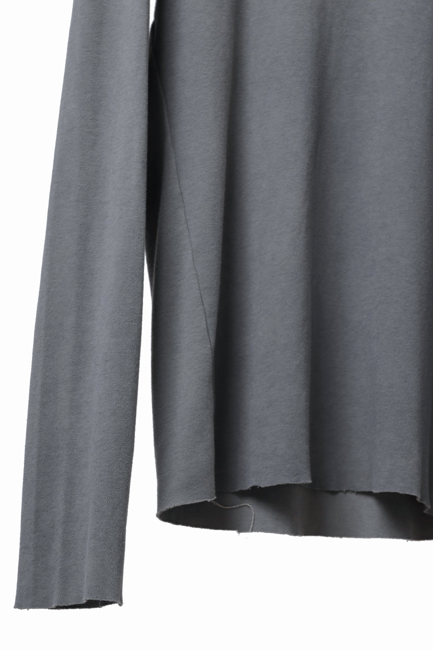 画像をギャラリービューアに読み込む, daub DYEING LONG SLEEVE CUTSEWN / C.JERSEY (GREY)